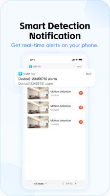 Capture d'écran de l'application V380 Pro - #4