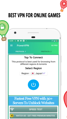 Capture d'écran de l'application Power VPN - #3