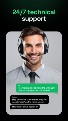 Capture d'écran de l'application VPN Satoshi - #4