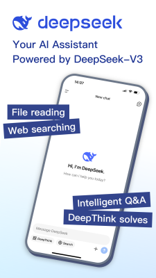 Capture d'écran de l'application DeepSeek - #1