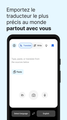 Capture d'écran de l'application DeepL - #2