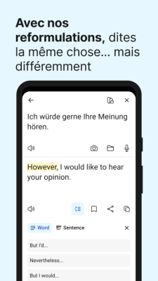 Capture d'écran de l'application DeepL - #4
