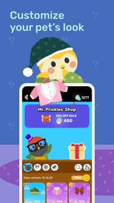 Capture d'écran de l'application Finch - #5