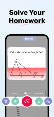 Capture d'écran de l'application Homework AI - #2