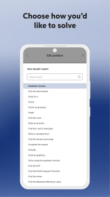 Capture d'écran de l'application Mathway - #5