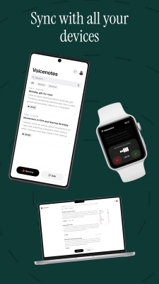 Capture d'écran de l'application Voicenotes - #4