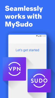 Capture d'écran de l'application MySudo VPN - #3