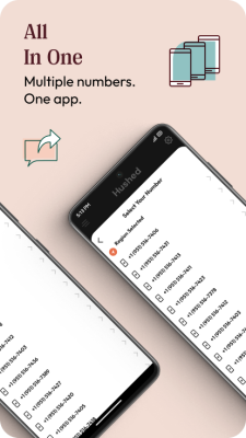 Capture d'écran de l'application Hushed - #5
