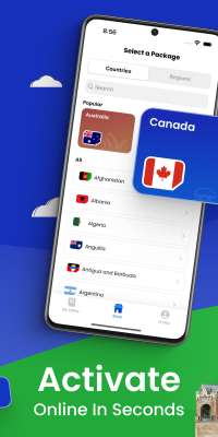 Capture d'écran de l'application aloSIM - #3