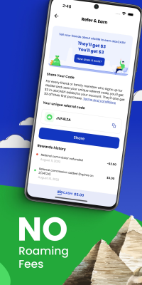 Capture d'écran de l'application aloSIM - #5