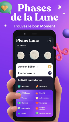 Capture d'écran de l'application Moonly - #2