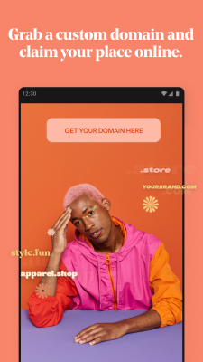 Capture d'écran de l'application GoDaddy Studio - #5