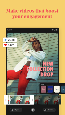 Capture d'écran de l'application GoDaddy Studio - #7