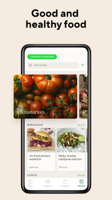 Capture d'écran de l'application Lifesum: Calorie Tracker - #7