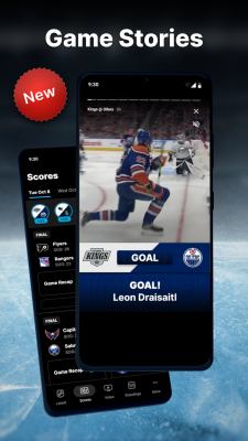 Capture d'écran de l'application NHL - #3