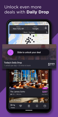 Capture d'écran de l'application HotelTonight - #1