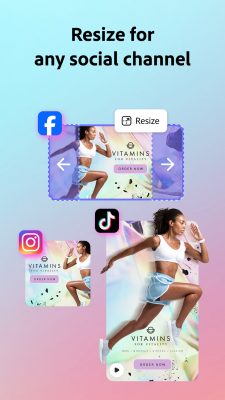 Capture d'écran de l'application Adobe Express - #4