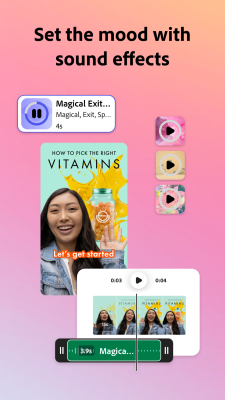 Capture d'écran de l'application Adobe Express - #7