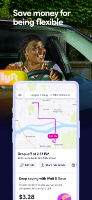 Capture d'écran de l'application Lyft - #4