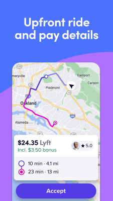 Capture d'écran de l'application Lyft Driver - #3