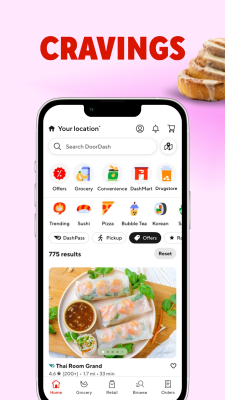 Capture d'écran de l'application DoorDash - #2