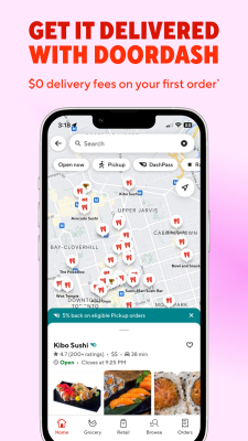 Capture d'écran de l'application DoorDash - #6