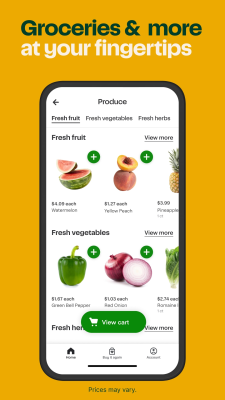 Capture d'écran de l'application Instacart - #3