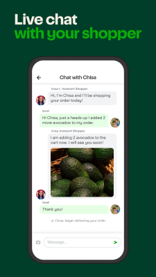 Capture d'écran de l'application Instacart - #5