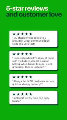 Capture d'écran de l'application Instacart - #6