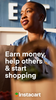 Capture d'écran de l'application Instacart: Earn money to shop - #1