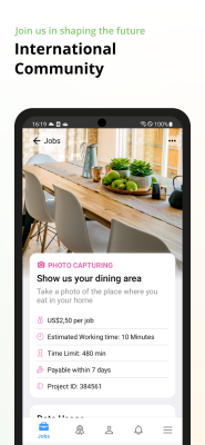 Capture d'écran de l'application Clickworker - #5