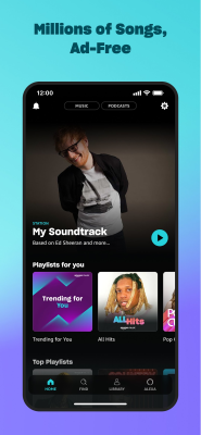 Capture d'écran de l'application Amazon Music - #2