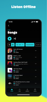 Capture d'écran de l'application Amazon Music - #6