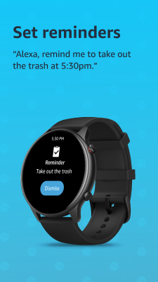 Capture d'écran de l'application Amazon Alexa for Smart Watches - #2