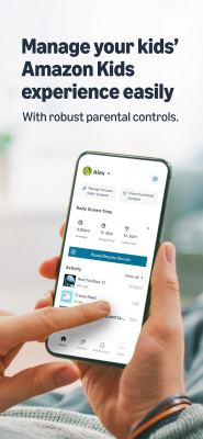 Capture d'écran de l'application Amazon Kids Parent Dashboard - #1