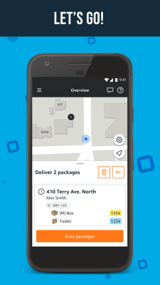 Capture d'écran de l'application Amazon Flex - #4