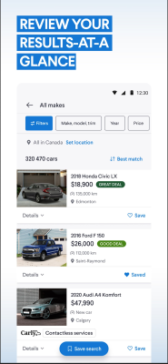 Capture d'écran de l'application Kijiji Autos - #5