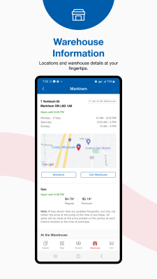 Capture d'écran de l'application Costco - #4
