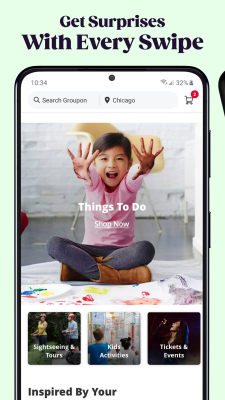Capture d'écran de l'application Groupon - #4
