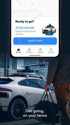 Capture d'écran de l'application Waymo One - #3