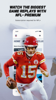 Capture d'écran de l'application NFL - #3