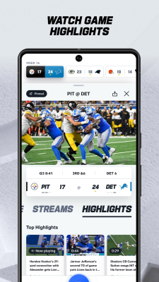 Capture d'écran de l'application NFL - #5