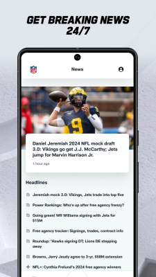Capture d'écran de l'application NFL - #6