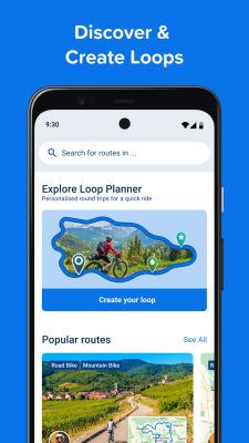 Capture d'écran de l'application Bikemap - #4