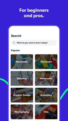 Capture d'écran de l'application Skillshare - #3