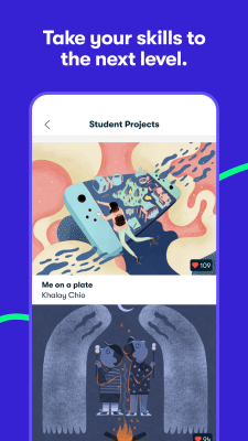 Capture d'écran de l'application Skillshare - #4
