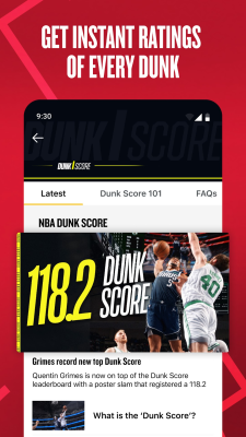 Capture d'écran de l'application NBA: Live Games & Scores - #4