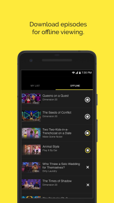Capture d'écran de l'application Dropout - #6