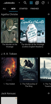 Capture d'écran de l'application Smart AudioBook Player - #5