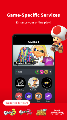 Capture d'écran de l'application Nintendo Switch Online - #1